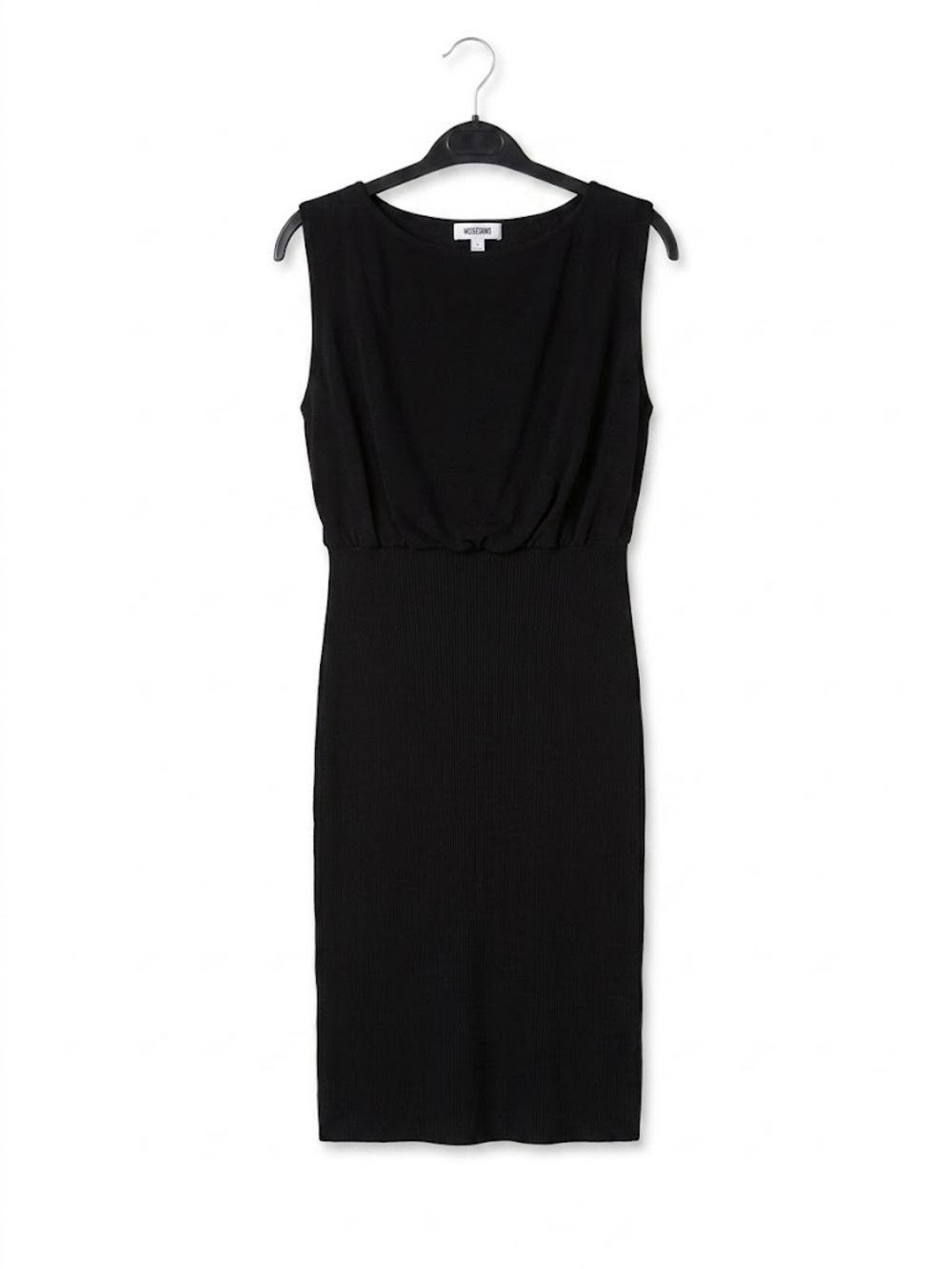 Moschino Black Classic Body Con Dress size 6
